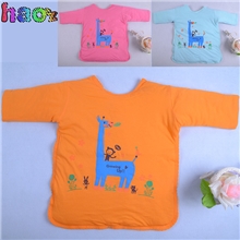 好崽仔婴童用品批发宝宝优质款有袖加厚睡兜适合1-2岁