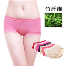 内裤女士竹纤维女士内裤蕾丝莫代尔女式内裤无痕内裤内衣