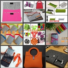 毛毡平板电脑包、手工制作毛毡包ipad小包时尚韩版款订做毛毡包