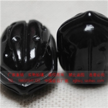 黑色砭石按摩器按摩球保健核桃送老人老年人爸妈公公婆婆