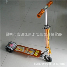 经销神鹰超越动感A型三轮全铝滑板车儿童可爱迷你滑板车