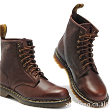批发供应秋冬新款马丁皮鞋马靴马丁皮靴潮流鞋高帮靴/男鞋