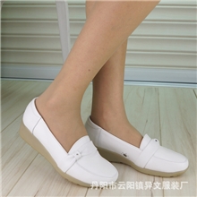 厂家供应护士鞋医院特供护士鞋质量三包浅口护士鞋休闲护士鞋