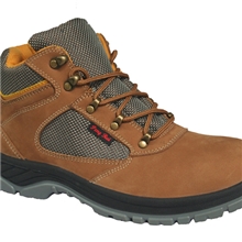 劳保鞋土黄色真皮男鞋广州旅游男鞋牛皮高档劳保鞋PR9621秋冬款