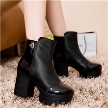 2013秋季新款真皮高跟高防水台女鞋批发时尚欧美高邦女鞋