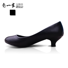 2013秋女式鞋批发低跟圆头工作鞋爆款女鞋单鞋粗跟女低跟黑色单鞋