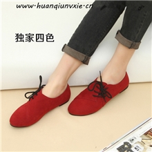 2013春夏新品女鞋欧美英伦风低帮单鞋韩国舒适系带休闲平底
