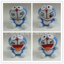 厂家热销多表情叮当猫毛绒玩具卡通毛绒玩具可定制