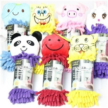 擦手巾批发手巾雪尼尔擦手巾卡通擦手巾擦手巾