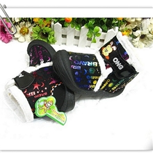 庆亿鞋业6-8元库存童鞋批发彩色渐变女童棉靴儿童雪地靴yr1124-3