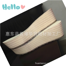 新款EVA泡沫鞋底,韩款橡胶鞋底,印刷条纹仿皮纹TPR鞋底