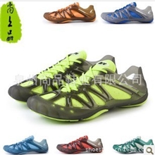 新款夏季透明底休闲溯溪太空狗洞洞花园网布沙滩凉男鞋