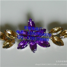 供金属饰品,箱包扣日韩流行镶钻金属鞋扣