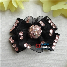 时尚低价高质量亚克力珠点钻鞋花/多颜色混批库存出售