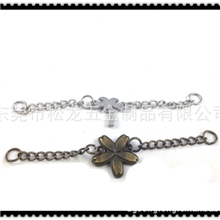 环保服装链牌，有树叶形装装饰，可过欧洲环保测试