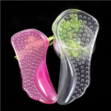 女鞋半码垫硅胶前掌垫加厚超软足弓垫+前掌垫2合1