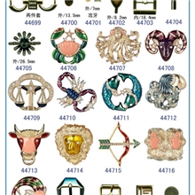 我司推岀十二星座饰扣供广大客户参考及订货