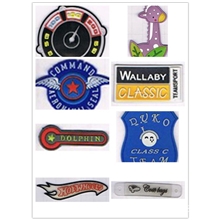 厂家销售滴塑贴牌各种图案形状滴塑贴牌