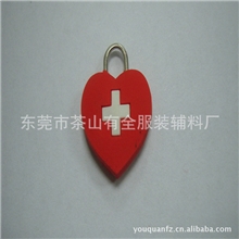 厂家专业生产PVC软胶箱包拉头PVC软胶拉链头双面PVC拉头