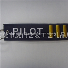 【艺宏】刺绣锁匙扣挂牌飞机刺绣行李牌吊牌广告促销钥匙扣
