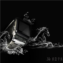 全钢真正防水QQ/JAVA腕表手手机W818