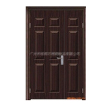 【品质可靠】现代风防盗门手动金属不锈钢门窗优质A级防盗门