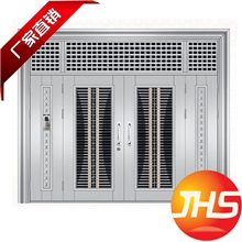 爵华士名门可视对讲机不锈钢门