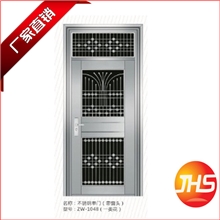 供应304不锈钢防盗玻璃单元门单开门（爵华士优质生产厂家）热销