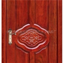 【热销产品】创铠门高档实木雕花门系列顺德木门花梨