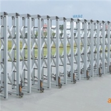 厂家供应珍珠门雷盾门中华门铸铝门不锈钢伸缩门江苏