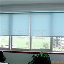 供应窗帘/卷帘/工程卷帘/办公卷帘/平纹单色面料