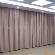 供应内置开合电机、停电可手拉开合帘、手电一体电机