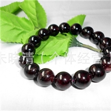 低价批发天然石榴石手珠6mm--7mm石榴石