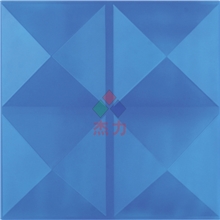 小钻石宝石蓝装是三维扣板背景装饰墙面材料安装方便快捷