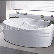 按摩浴缸，冲浪浴缸，白色亚克力浴缸，单人浴缸，AD-846