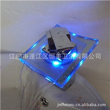 LED自发电变色水龙头