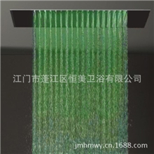 恒美奢华天幕式暗装花洒淋浴超大雨幕花洒500*360MMBD015-1
