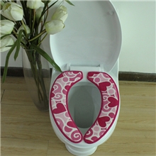 无痕自粘式豪柏牌大号加厚保暖马桶垫使用方便美观大方专利正品