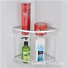 网篮厂家直销太空铝皂网双层三角双层带勾扇型网框网篮