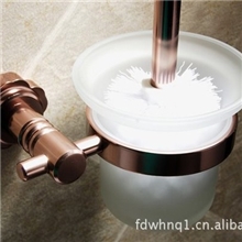 艾莎7218太空铝马桶刷复古马桶刷马桶杯架卫生间挂件厂家批发