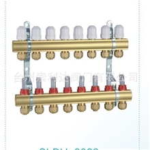 厂家大量制造优质黄铜流量计分水器|一体型材智能式本色分水器