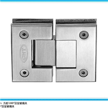 广州丰乾供应方形180度浴室玻璃夹，不锈钢浴室夹