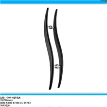 S型大门拉手,玻璃大门拉手,GHT桃木拉手,广州丰乾厂家直销