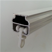 窗帘配件窗帘轨道超低价经久耐用现代潮流LG02铝合金白色滑轮轨道