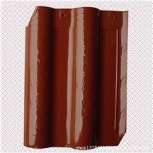 琉璃瓦四川生产工程用瓦深茶色300&times;400西瓦屋面瓦彩瓦厂家直销
