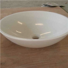 专业生产汉白玉广西白和埃及米黄等大理石洗手盆