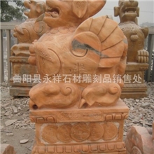 加工订做厂家直销石雕貔貅大理石貔貅貔貅雕塑