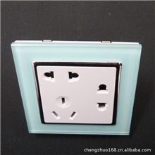 USB充电接口墙壁开关插座玻璃面板、强化玻璃安全面板供应商