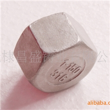 304/316材质不锈钢铸件/管帽不锈钢堵头不锈钢封头厂家直销