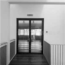 供应优质【防火玻璃门】钢框架玻璃门系统